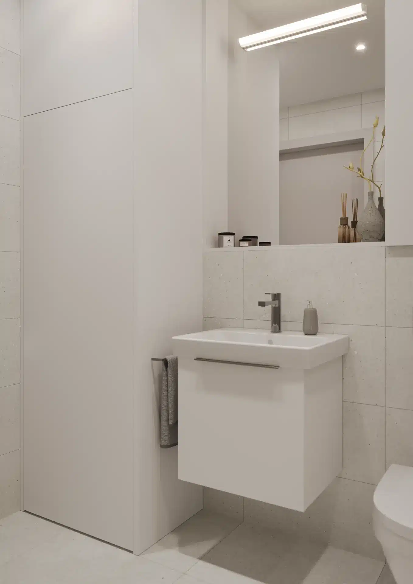 Galerija 46 Sanmezgls miglas baltā apdarē
