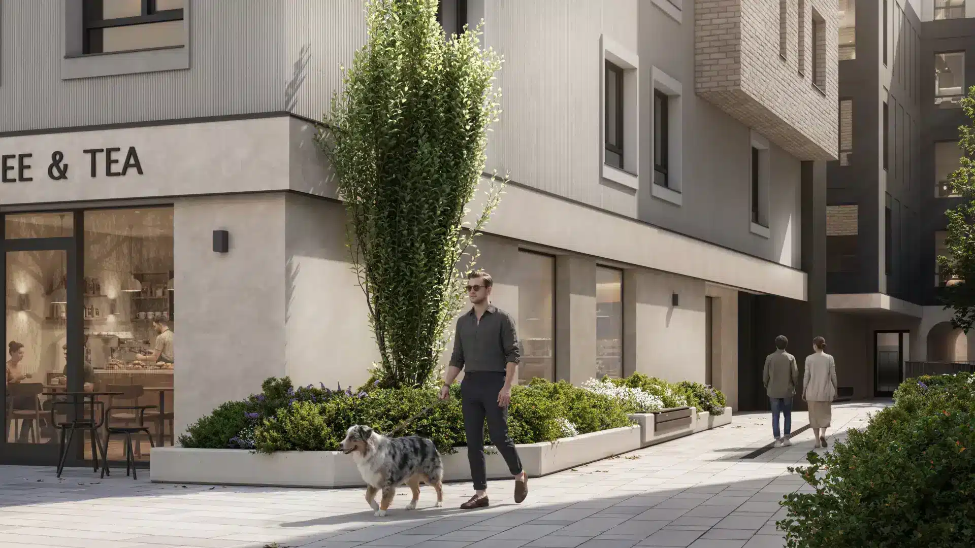 Galerija 17 CENTRUS kvartāla eksterjers