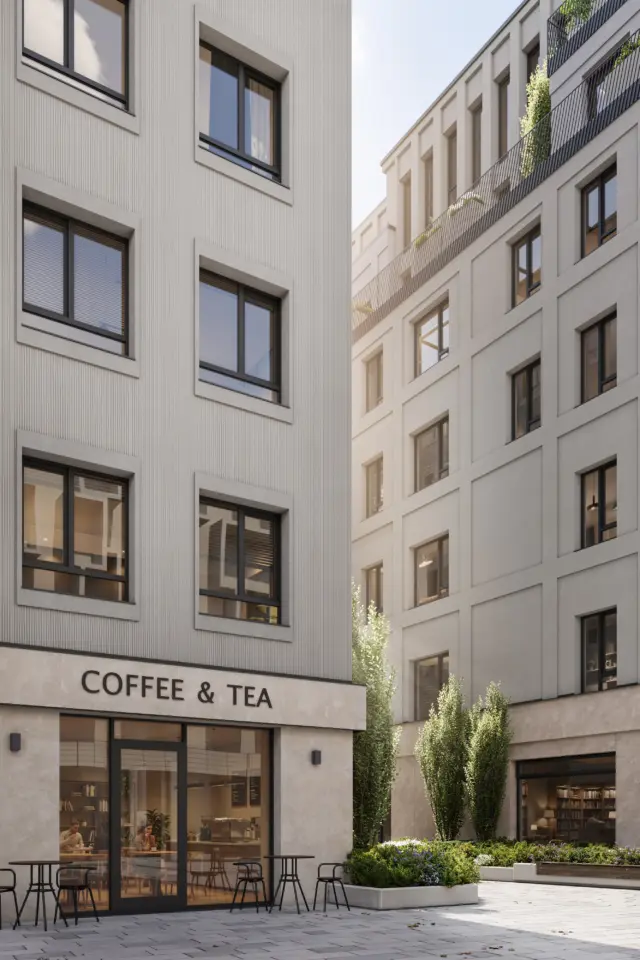 Galerija 6 CENTRUS kvartāla eksterjers