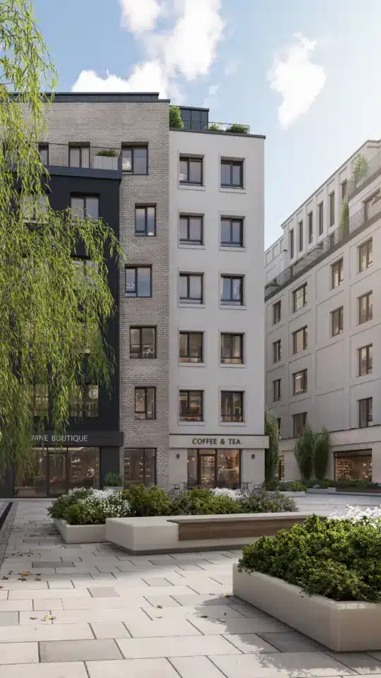 Galerija 14 CENTRUS kvartāla eksterjers